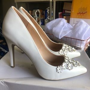 Lauren Conrad White Heels